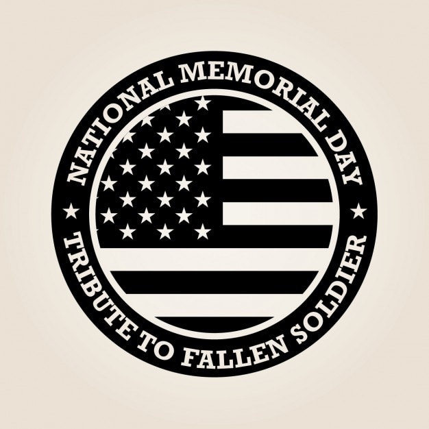 Free vector national memorial day design