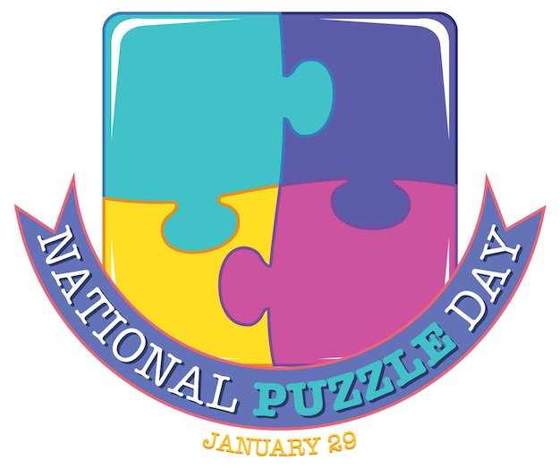 National Puzzle Day Banner