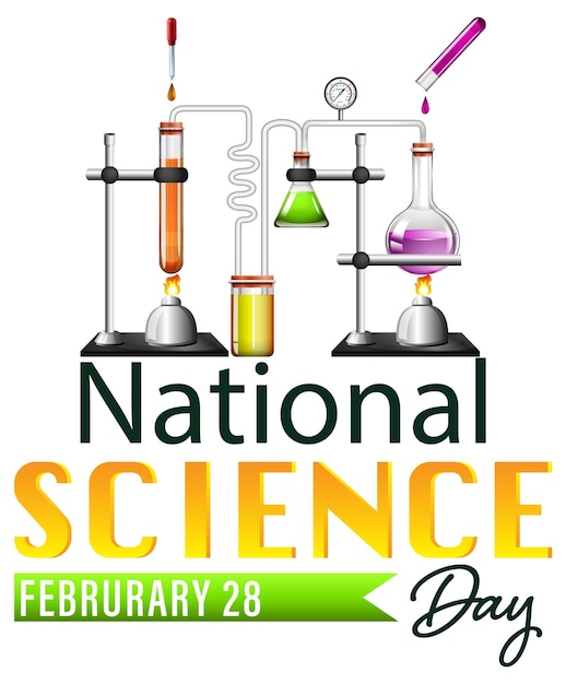 국립 과학의 날 포스터 디자인