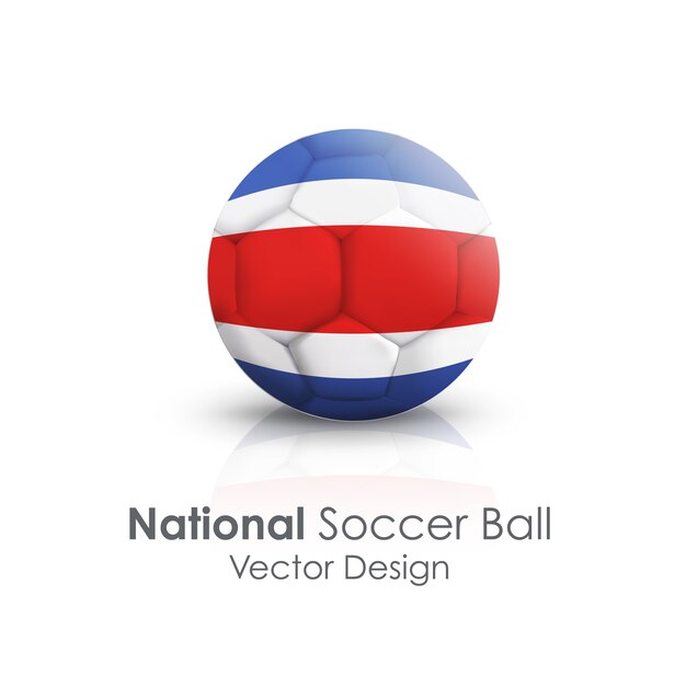 National soccer ball