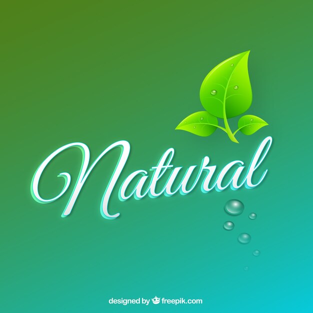 Natural background