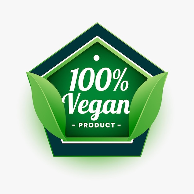 Free vector natural and healthy organic food symbol design