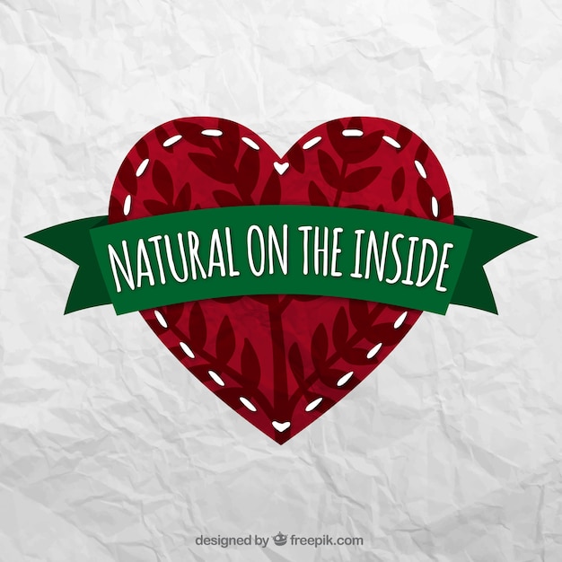 Free vector natural on the inside