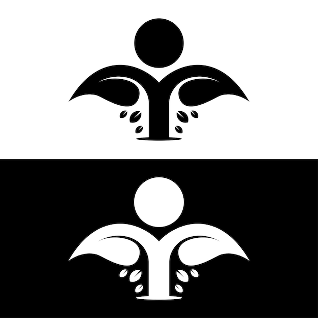Бесплатное векторное изображение Логотип естественной жизни