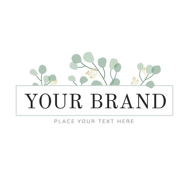 Free vector natural logo design