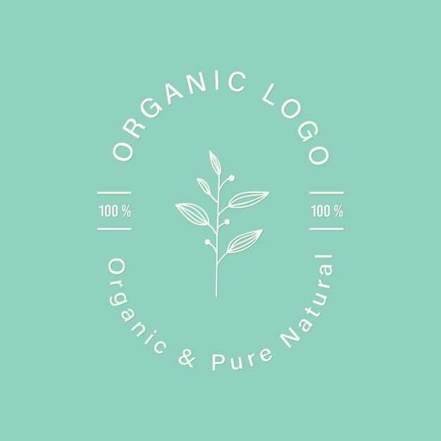 Natural and organic for branding and corporate identity