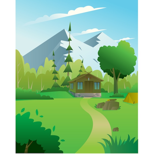 Nature background design