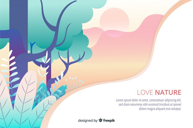 Nature Landing Page