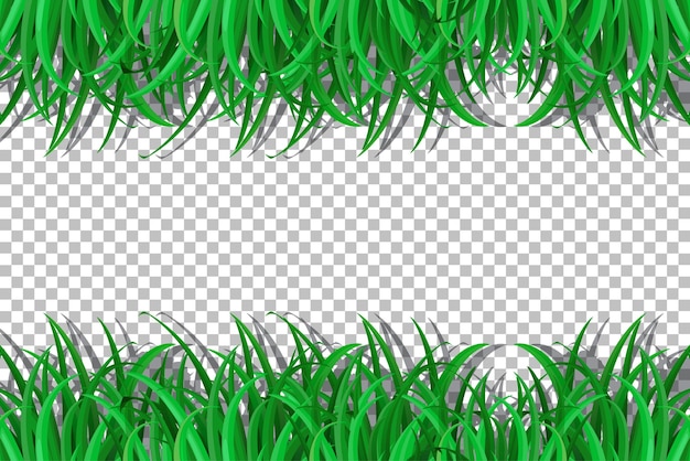 cartoon grass border