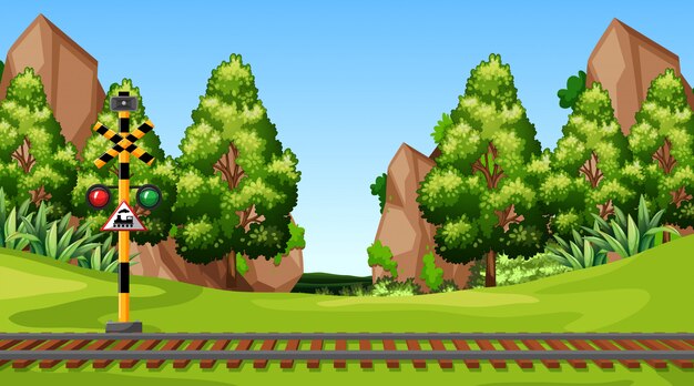 Traintracks Cartoon Images - Free Download on Freepik