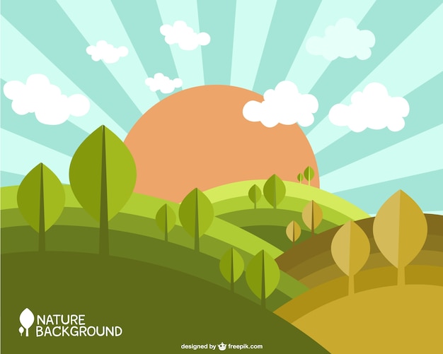 Nature spring background