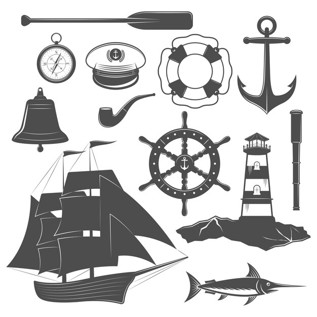 Nautical Icon Set