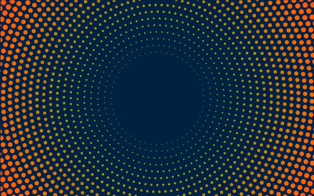 Navy gradient halftone background vector