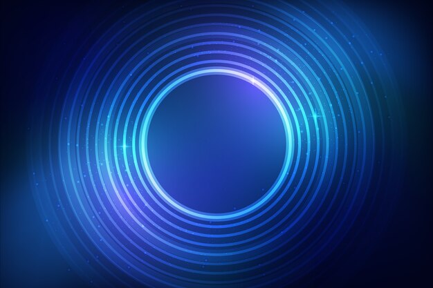 Neon abstract lines background