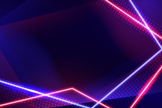 Neon background design