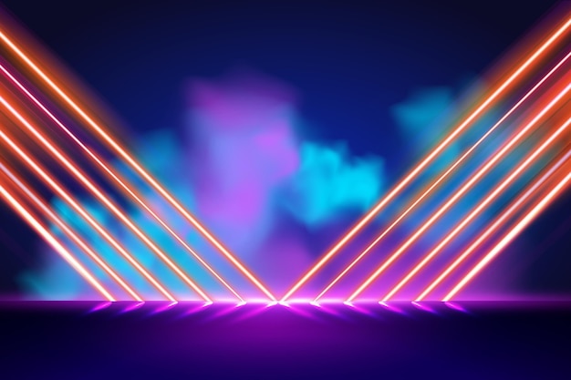 Free vector neon background