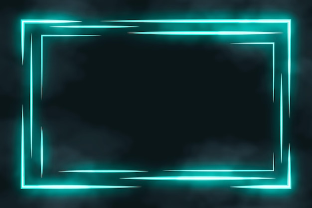 Neon frame template