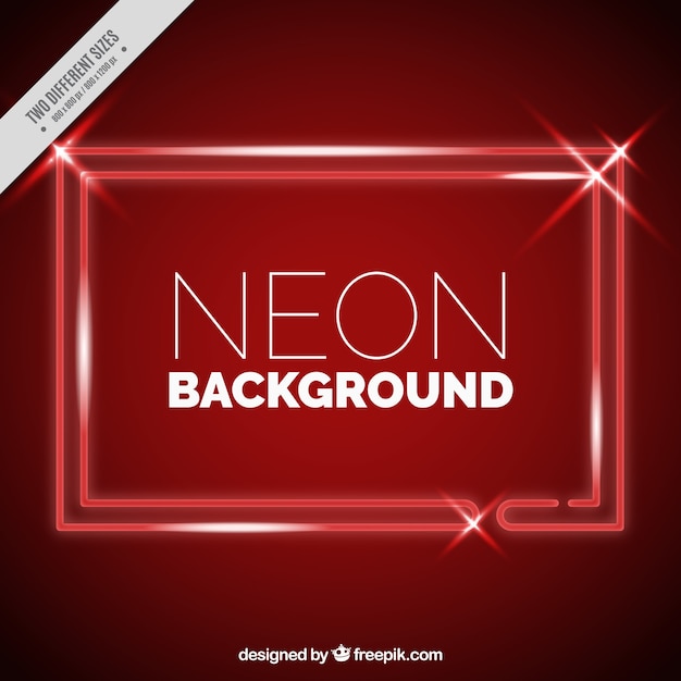 Free vector neon lights background