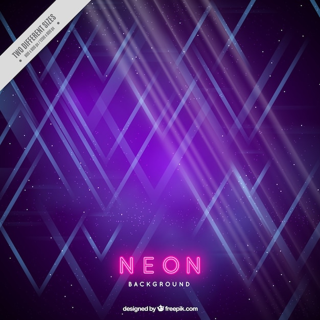 Neon lights background 