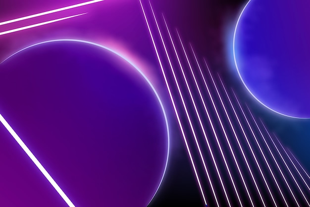 Free vector neon lights background