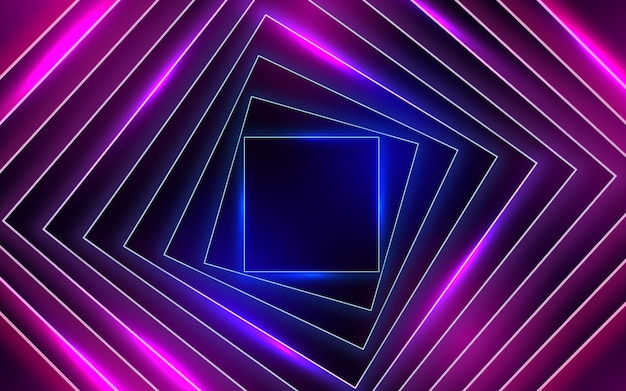 Neon lights background