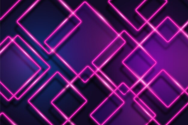 Neon lights background