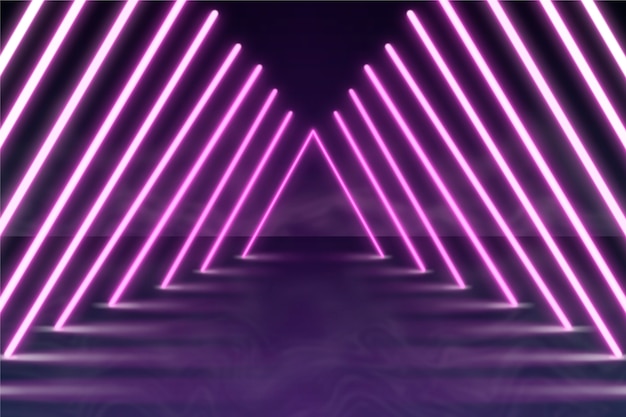 Neon lights background