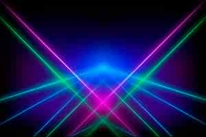 Free vector neon lights background