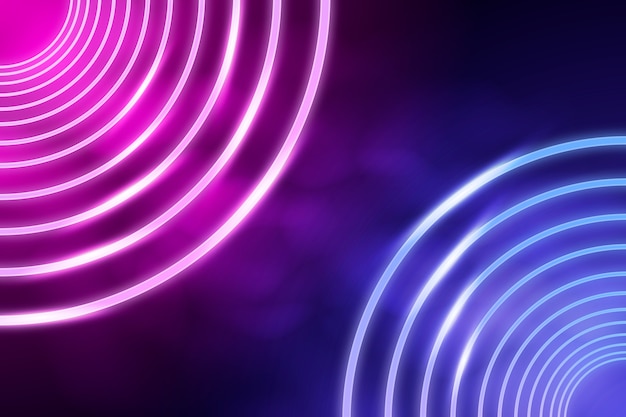 Free vector neon lights background