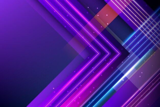 Neon lights background