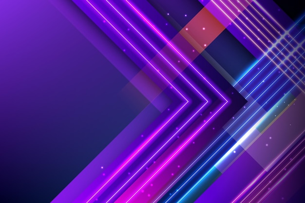 Neon lights background