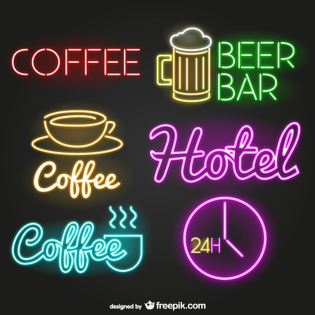 Neon signs pack
