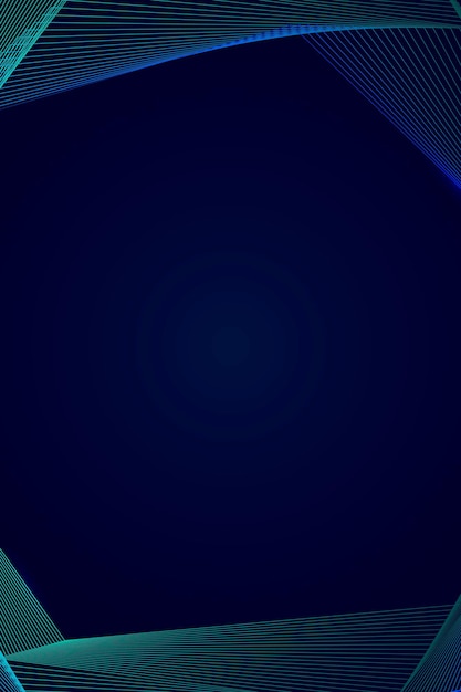 Free vector neon synthwave border on a dark blue background vector