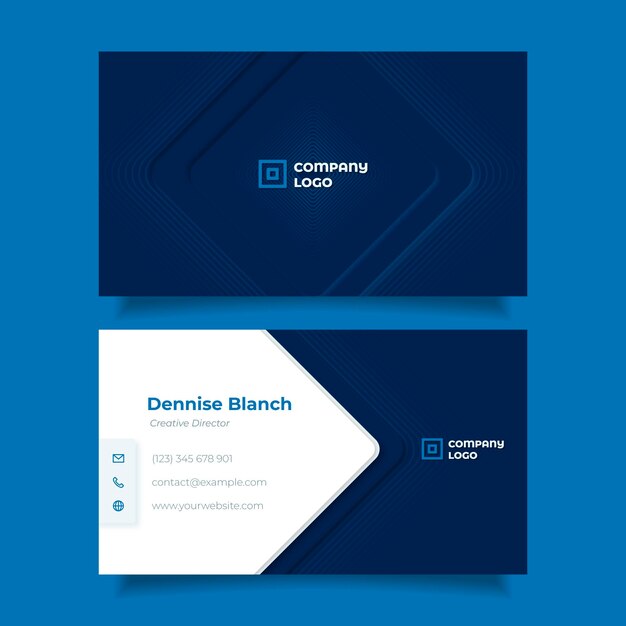 Neumorph business card