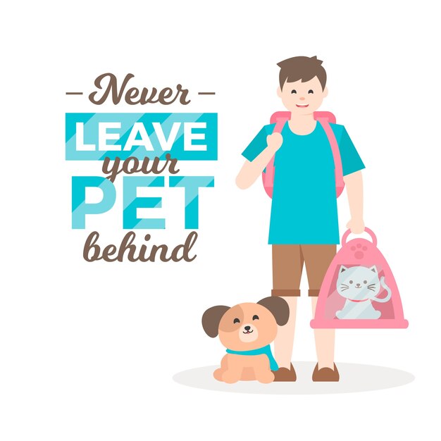 Never leave you pet behind