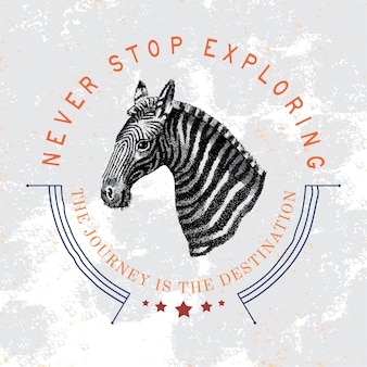 Free Vector Never Stop Exploring Logo Design Vector Free Vector Never Stop Exploring Logo Design Vector
