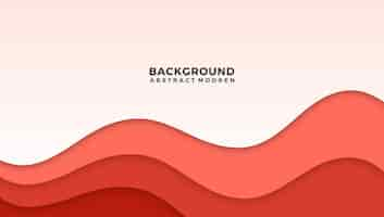 Free vector new backgrond abstract paper cut 3d colorfuel