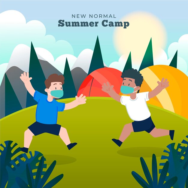 여름 캠프의 새로운 표준