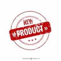 Free vector new product seal