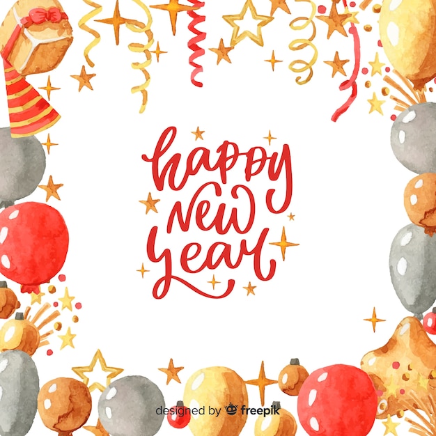 New year 2019 background