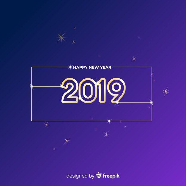 Новый год 2019 фон