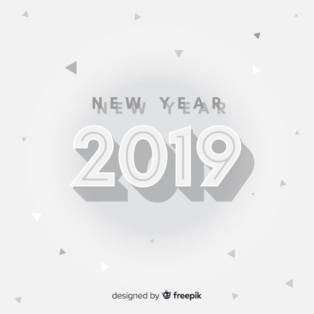 새해 2019 배경