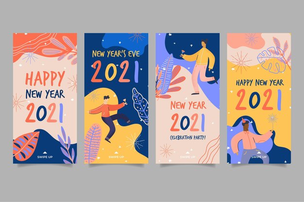 새해 2021 ig 스토리 컬렉션