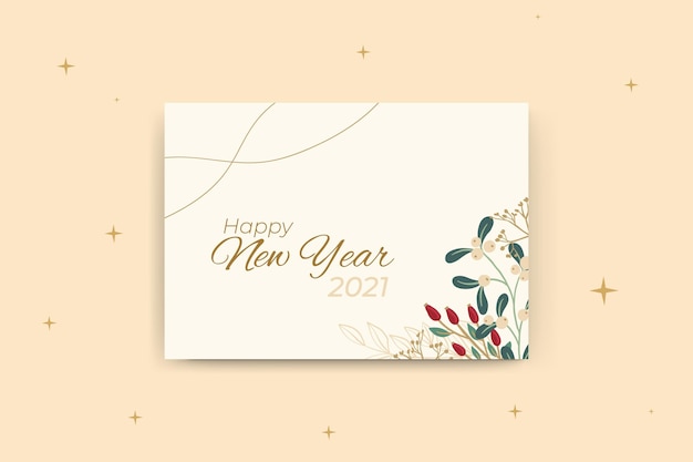 New Year Card - Free Download On Freepik