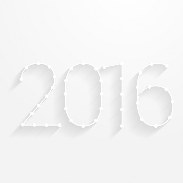 Бесплатное векторное изображение Новогодняя открытка с минималистичным форм