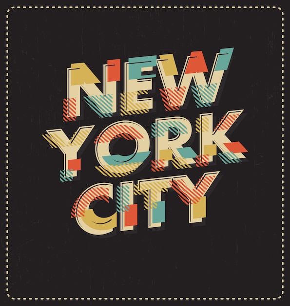 New york background design