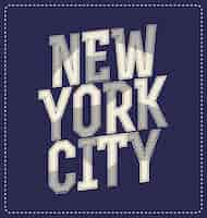 Vettore gratuito nuovo design york sfondo
