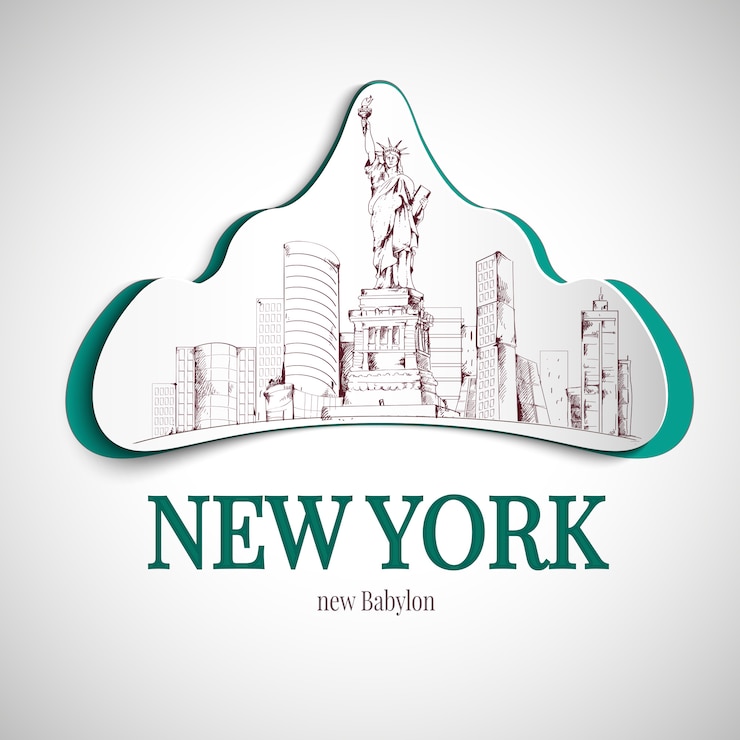 Free Vector new york city emblem