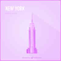 Free vector new york empire state