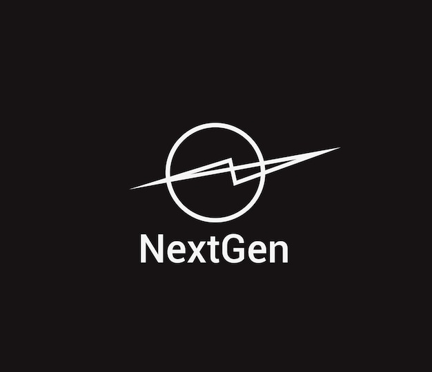 Nextgen 로고 벡터 템플릿 디자인.